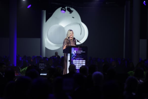 Northern Ireland Chamber of Commerce NI Chamber Suzanne Wylie at Presidents Banquet