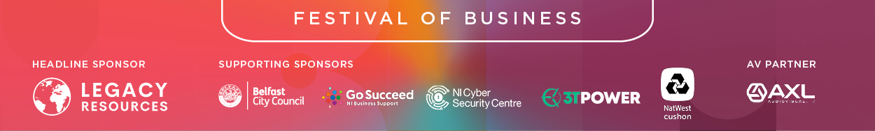 festival of business sponsor banner 2025